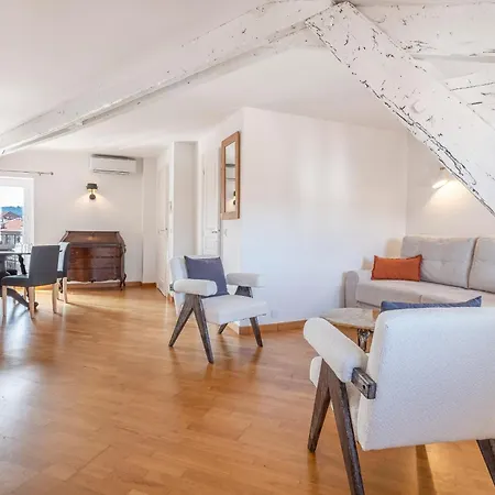 Charming Peaceful Haven In The Golden Square, Air-conditioned * Nizza